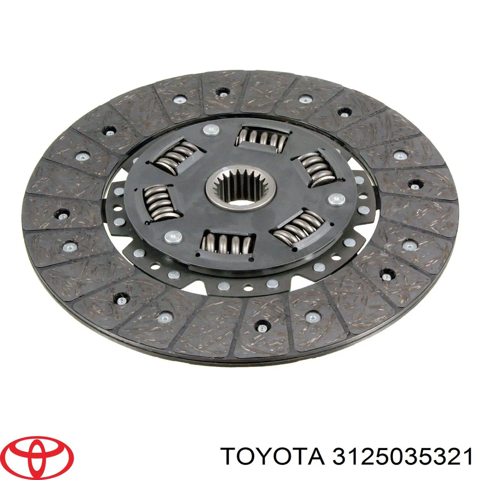 3125035321 Toyota диск сцепления