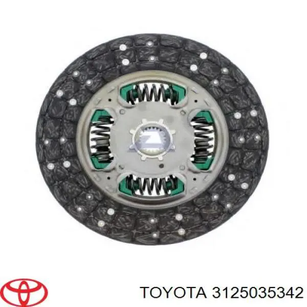 3125035342 Toyota диск сцепления