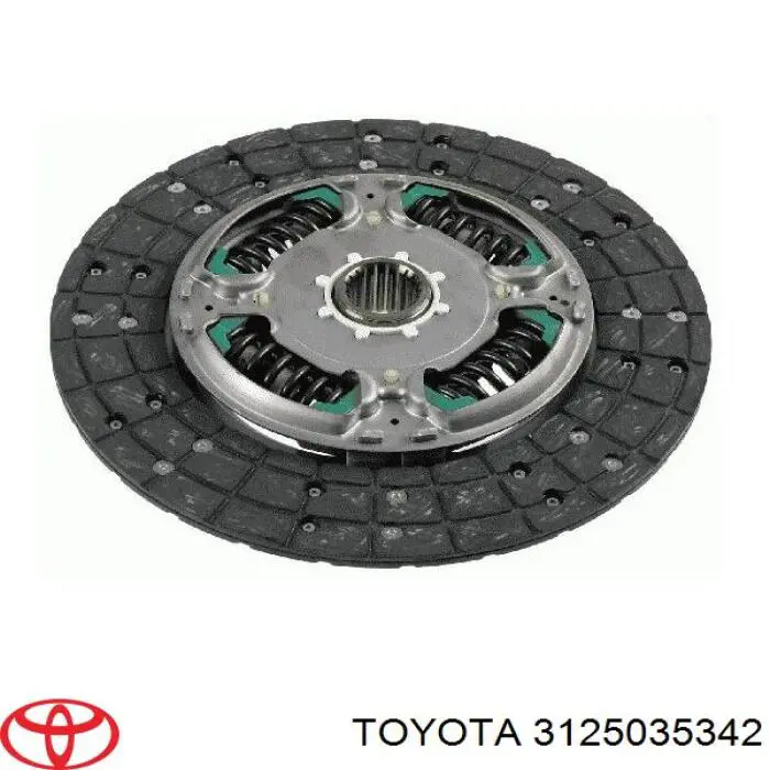 Диск сцепления Toyota 3125035342 цена, от 81.27 USD