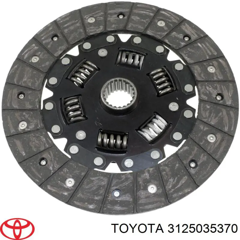 Диск сцепления 3125035370 Toyota