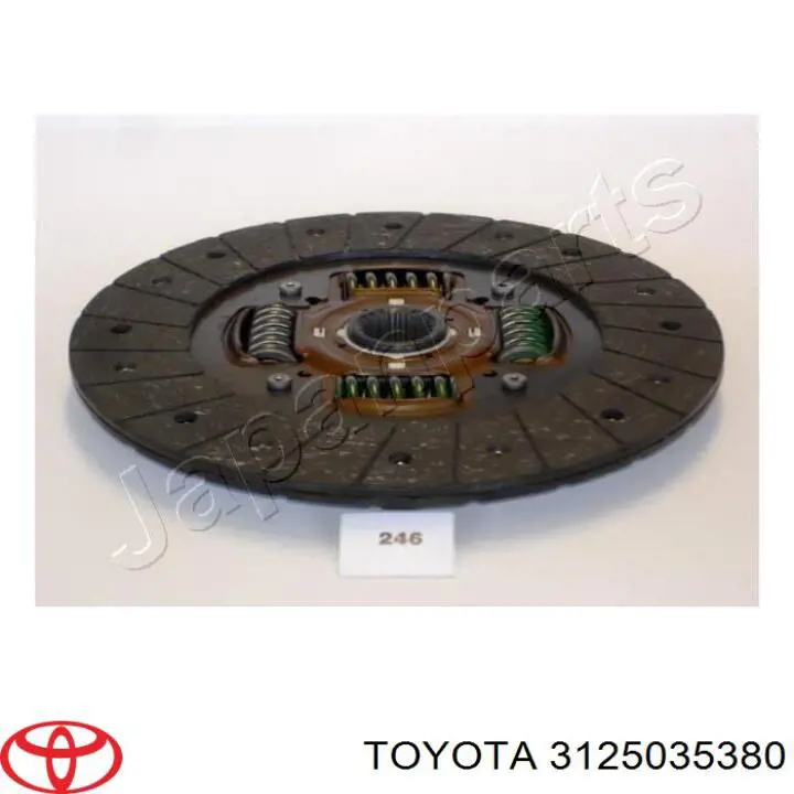 3125035380 Toyota диск сцепления