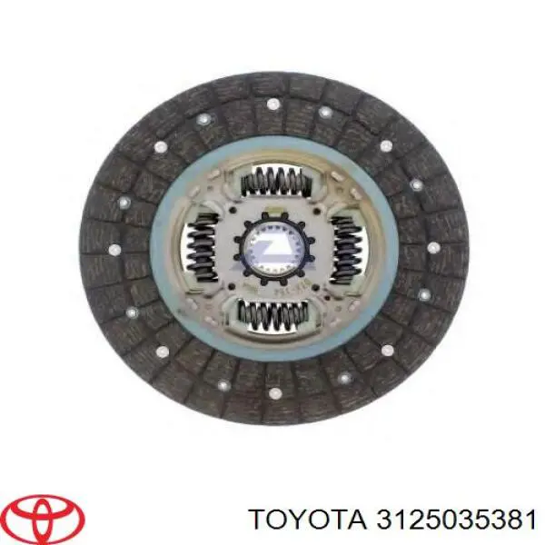 Диск сцепления Toyota 3125035381 цена, от 42.41 USD