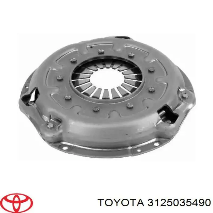 Disco de embrague 3125035490 Toyota