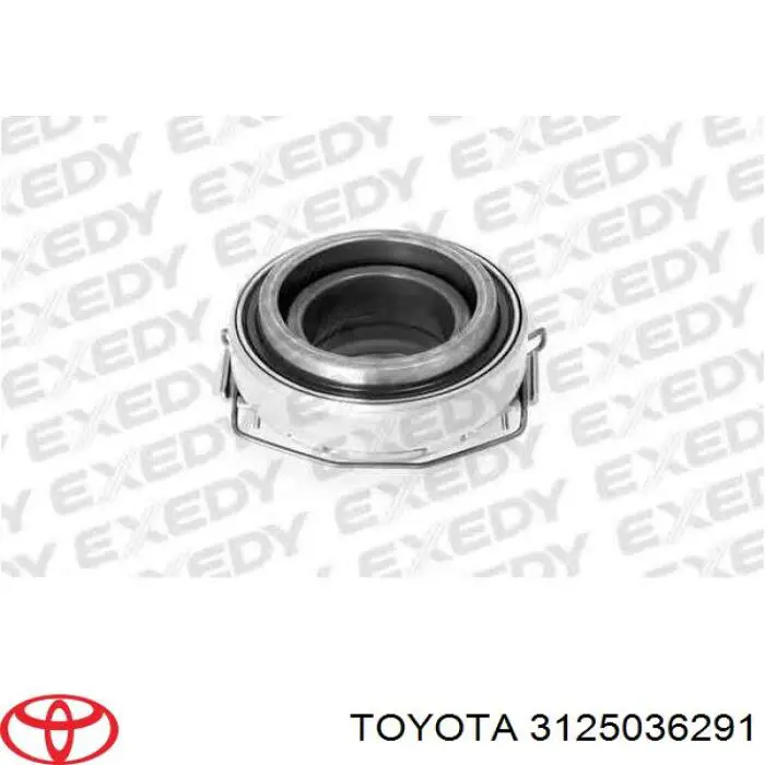 3125036291 Toyota диск сцепления