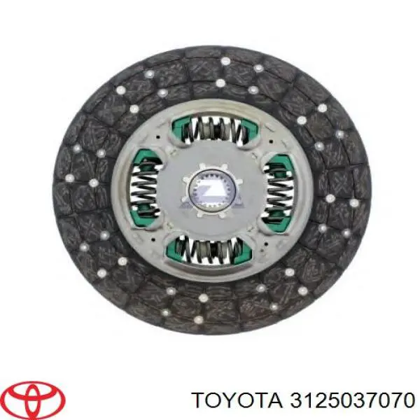 Диск сцепления 3125037070 Toyota