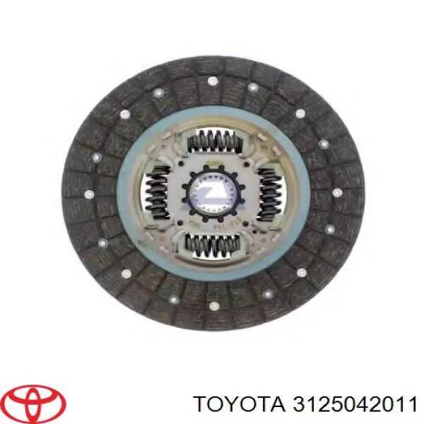 Диск сцепления 3125042011 Toyota