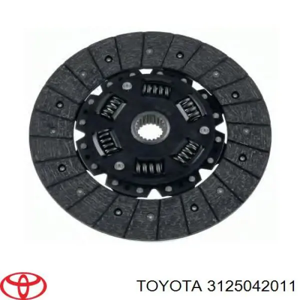 Disco de embrague 3125042011 Toyota