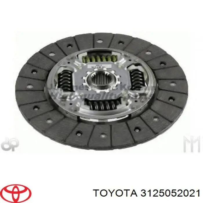 3125052021 Toyota диск сцепления