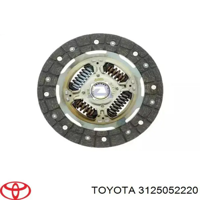 Диск сцепления 3125052130 Toyota