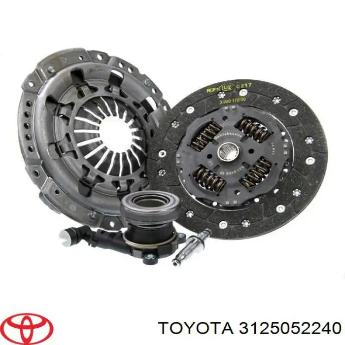 Диск сцепления Toyota 3125052130 цена, от 34.37 USD