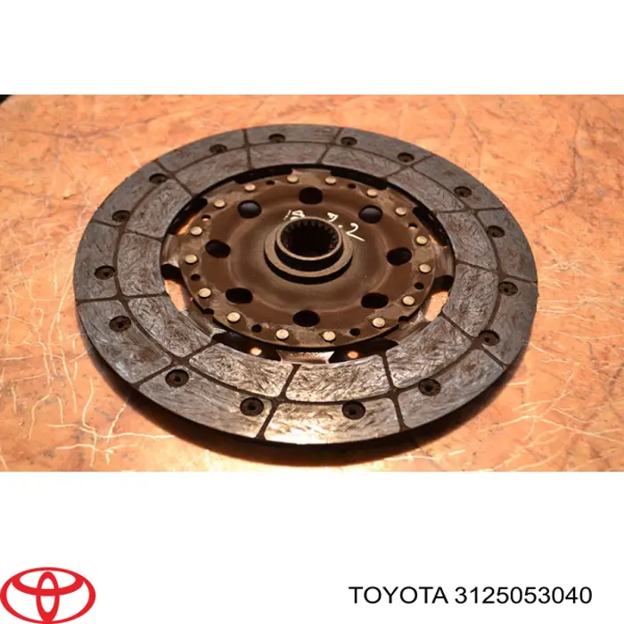 Disco de embrague 3125053040 Toyota/Lexus