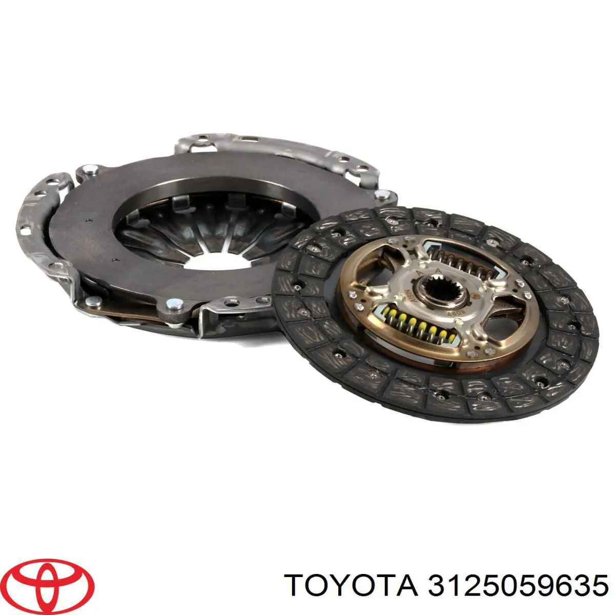 Комплект сцепления (3 части) Toyota 3125059635 цена, от 143.68 USD