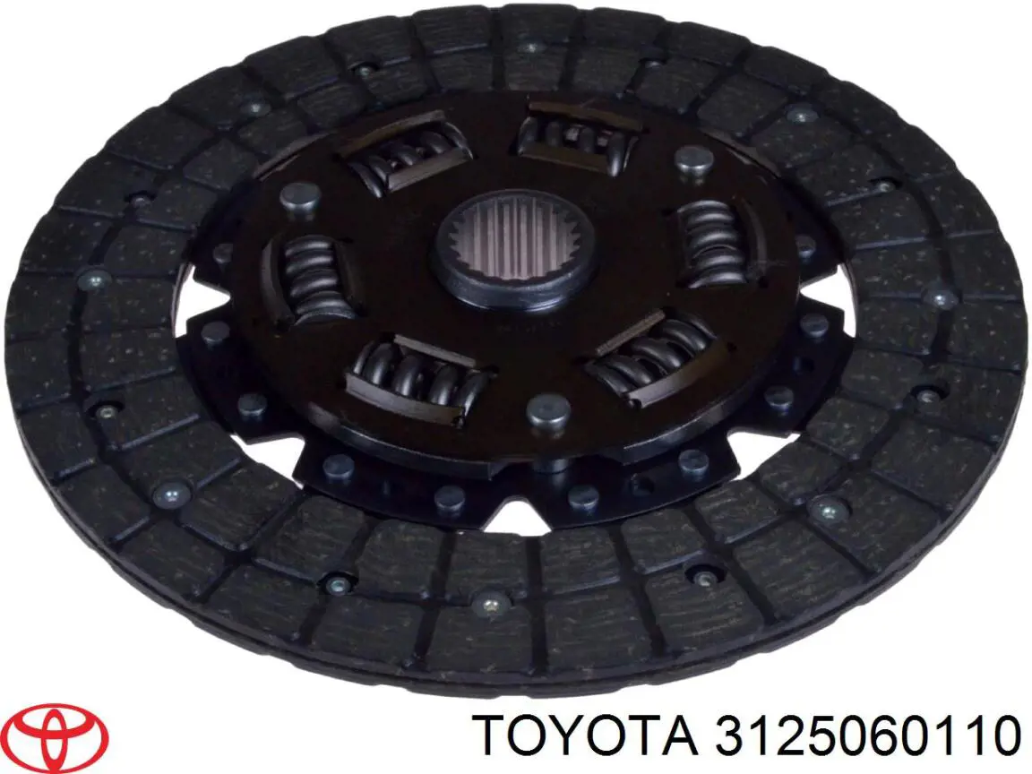3125060110 Toyota диск сцепления