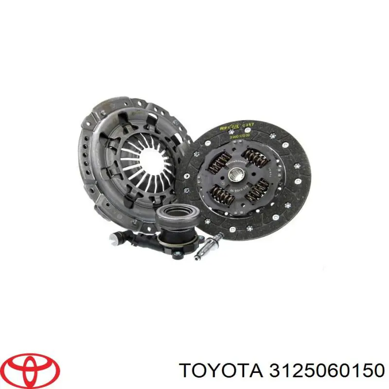 Disco de embrague 3125060150 Toyota