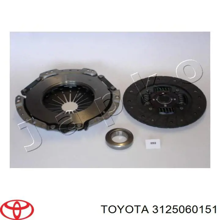 3125060151 Toyota диск сцепления
