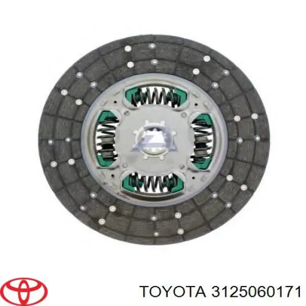 3125060171 Toyota диск сцепления