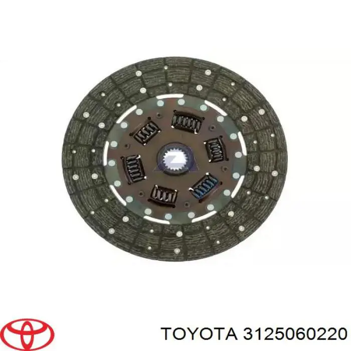 3125060220 Toyota диск сцепления