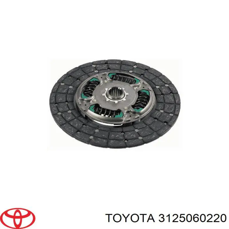 Диск сцепления Toyota 3125060220 цена, от 61.65 USD