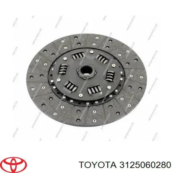 3125060280 Toyota диск сцепления