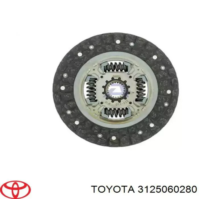 Диск сцепления Toyota 3125060280 цена, от 58.78 USD