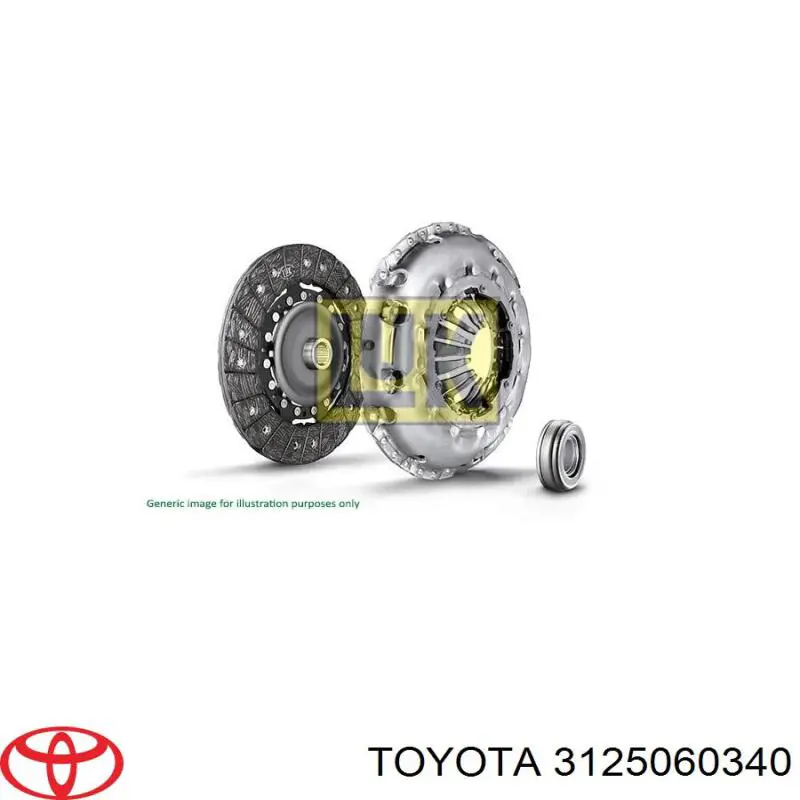 Диск сцепления на Toyota Land Cruiser J200