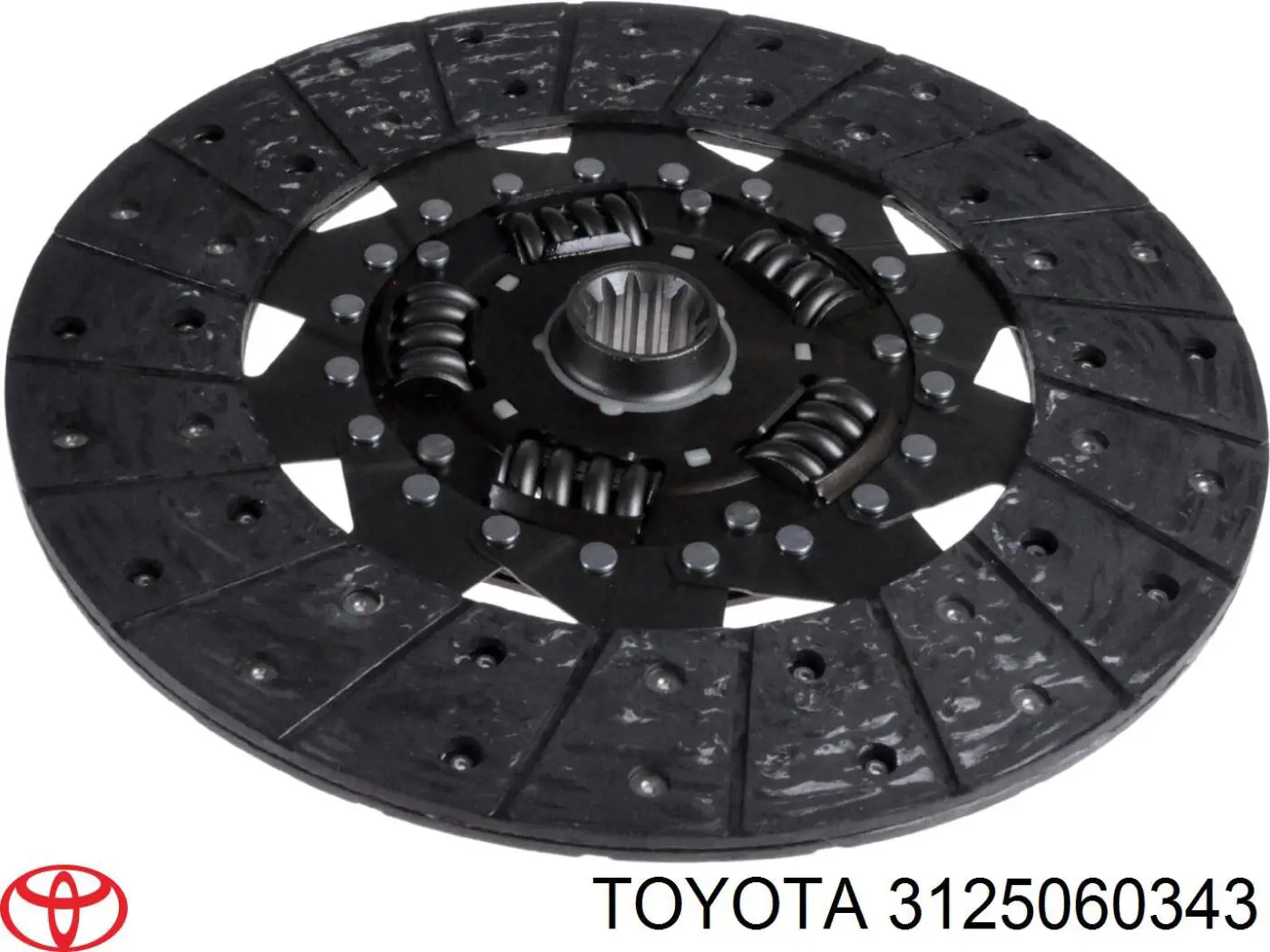 Диск сцепления 3125060343 Toyota