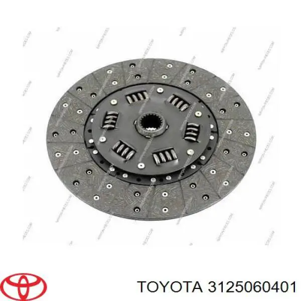 3125060401 Toyota disco de embraiagem