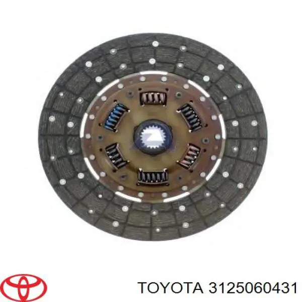 Диск сцепления 3125060431 Toyota