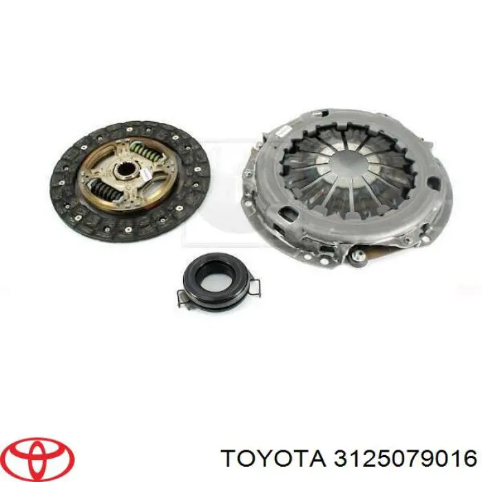 3125079016 Toyota Сцепление в сборе
