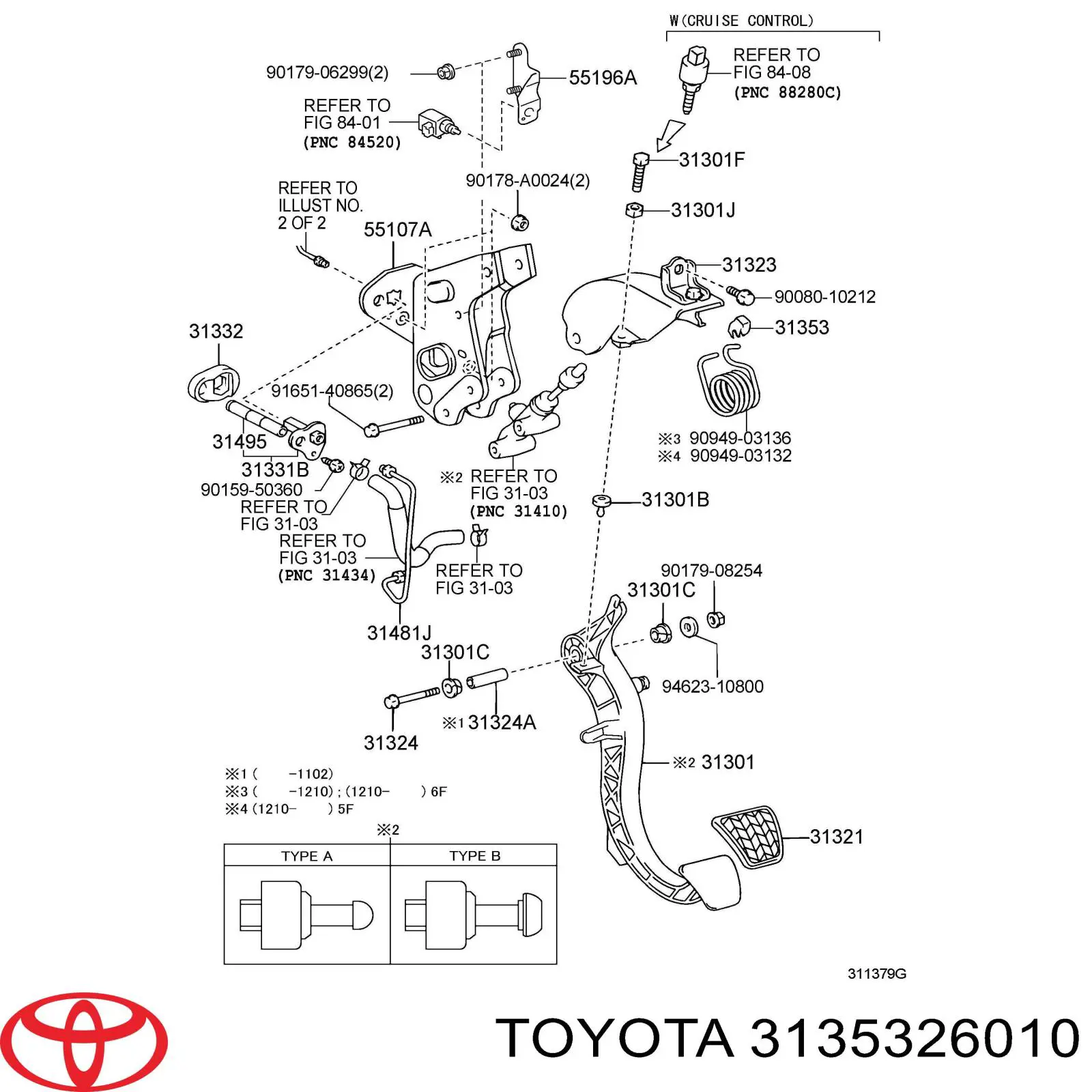 3135326010 Toyota 