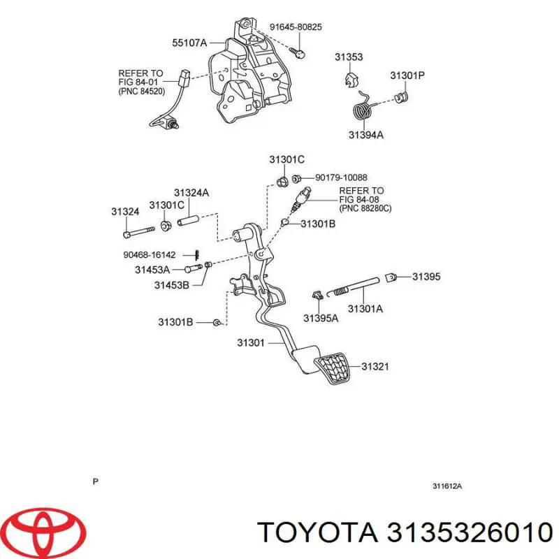  Toyota 3135326010 цена, от 2.57 USD