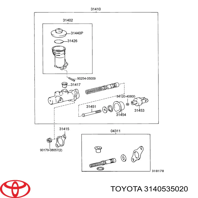  Toyota 3140535020 цена, от 41.69 USD