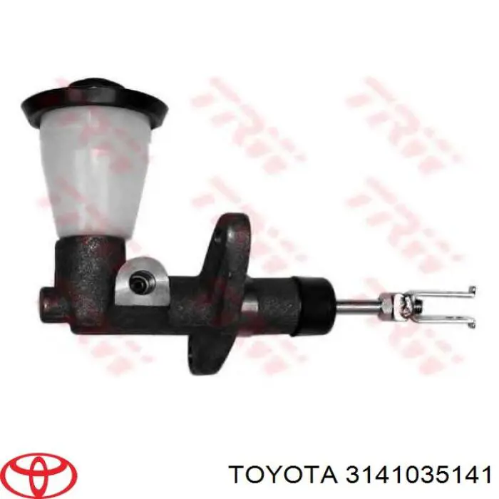 Главный цилиндр сцепления 3141035141 Toyota