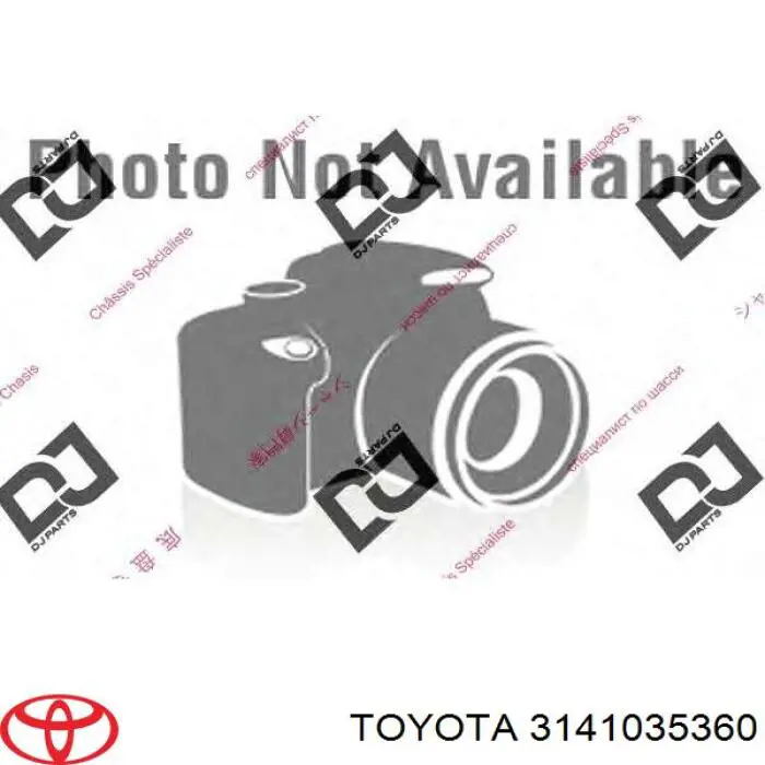 Главный цилиндр сцепления 3141035360 Toyota