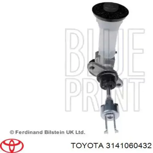 3141060432 Toyota Цилиндр сцепления, главный