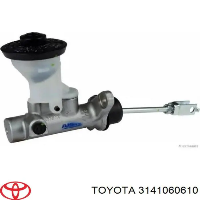 Главный цилиндр сцепления на Toyota Land Cruiser 100 