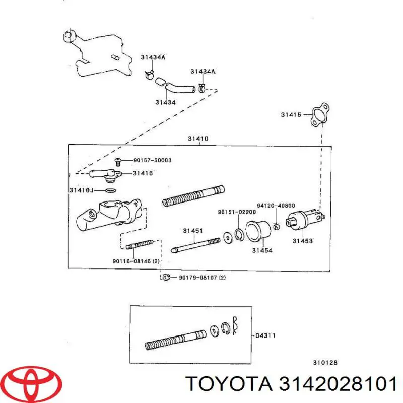  3142028101 Toyota