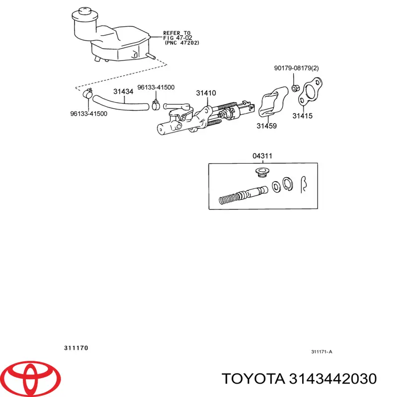 3143442030 Toyota 