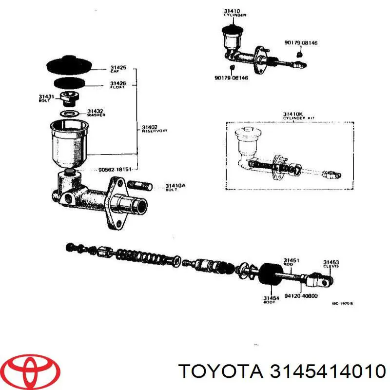  3145414010 Toyota