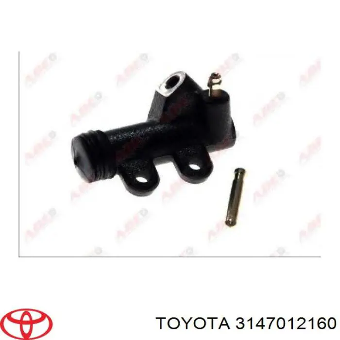 Цилиндр сцепления рабочий Toyota 3147012160