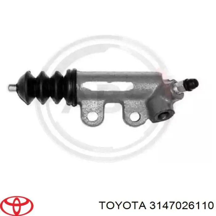Рабочий цилиндр сцепления 3147026110 Toyota