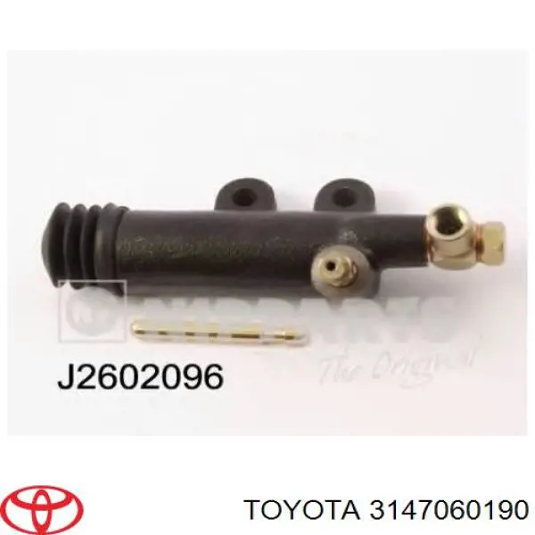 Рабочий цилиндр сцепления 3147060190 Toyota