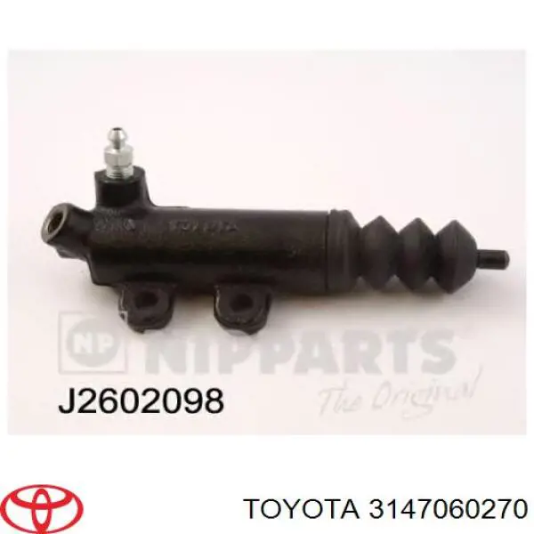 Цилиндр сцепления рабочий Toyota 3147060270