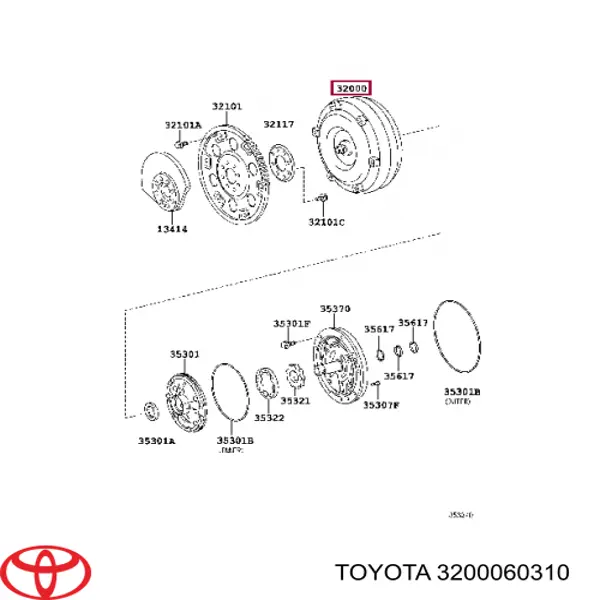 3200060310 Toyota 