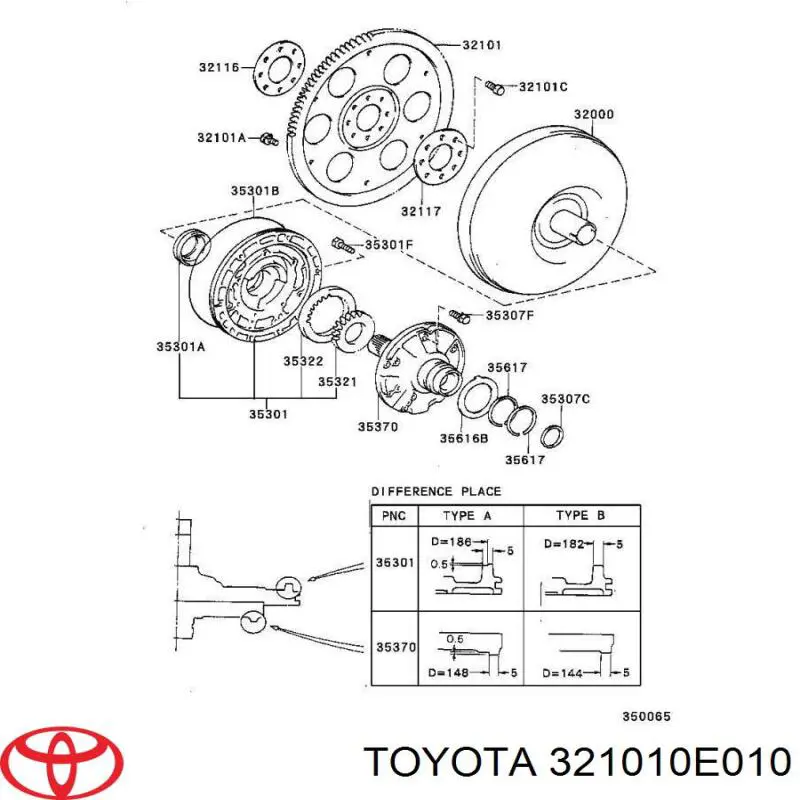  Toyota 321010E010 цена, от 35.23 USD