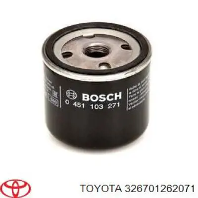 32670-12620-71 Toyota масляный фильтр