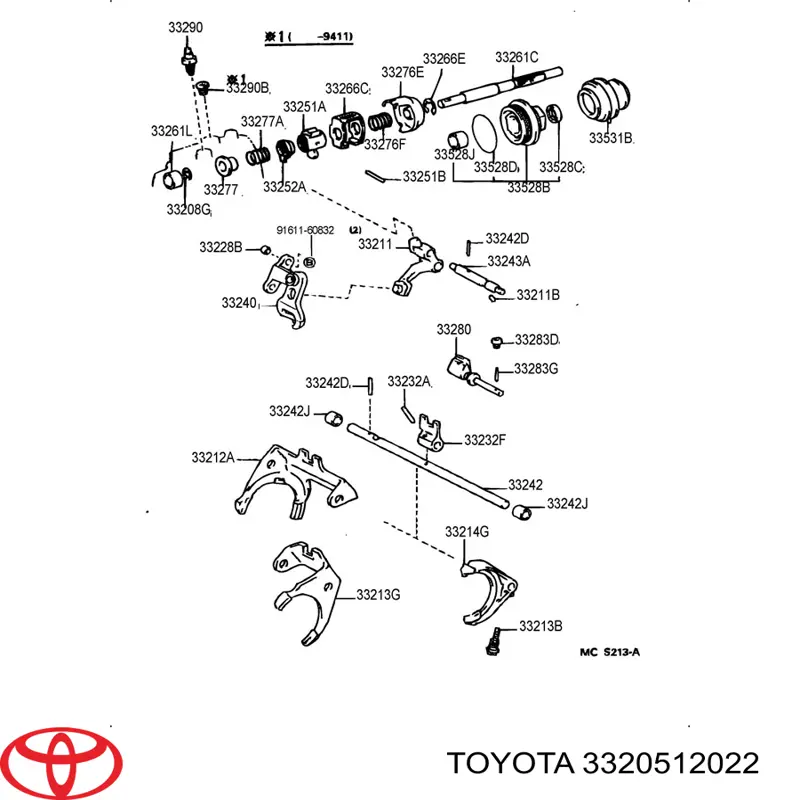  Toyota 3320512022 цена, от 104.02 USD