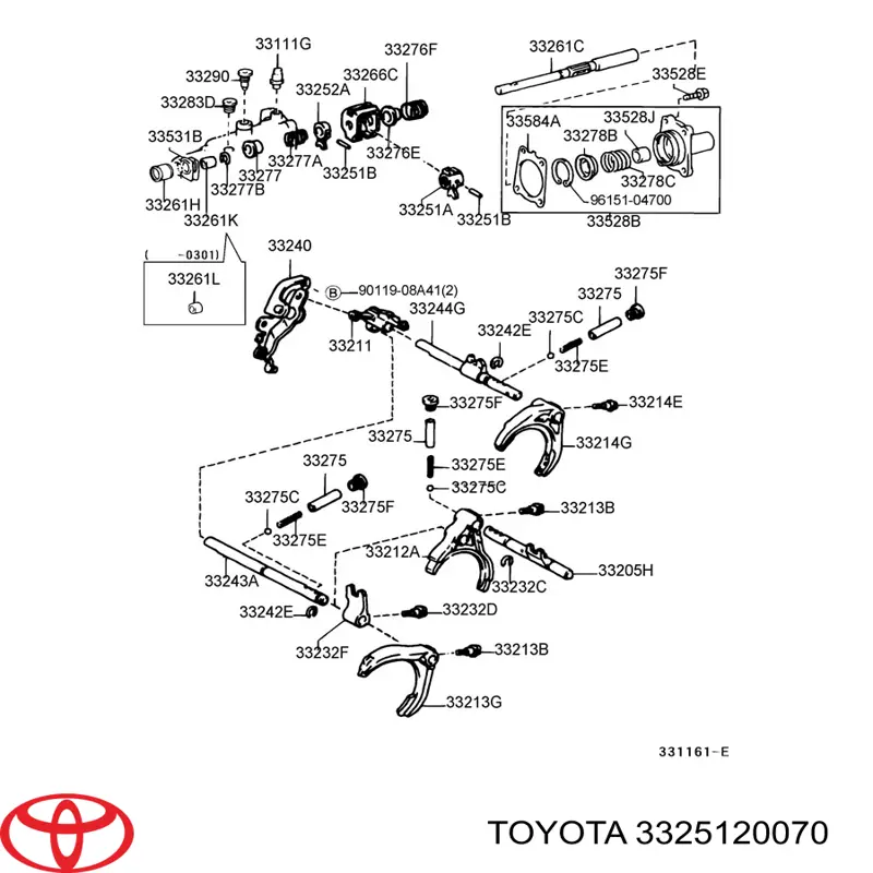 3325120070 Toyota 