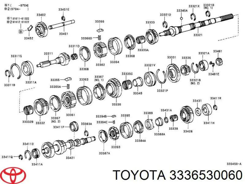 3336530060 Toyota 