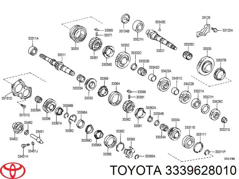 3339628010 Toyota